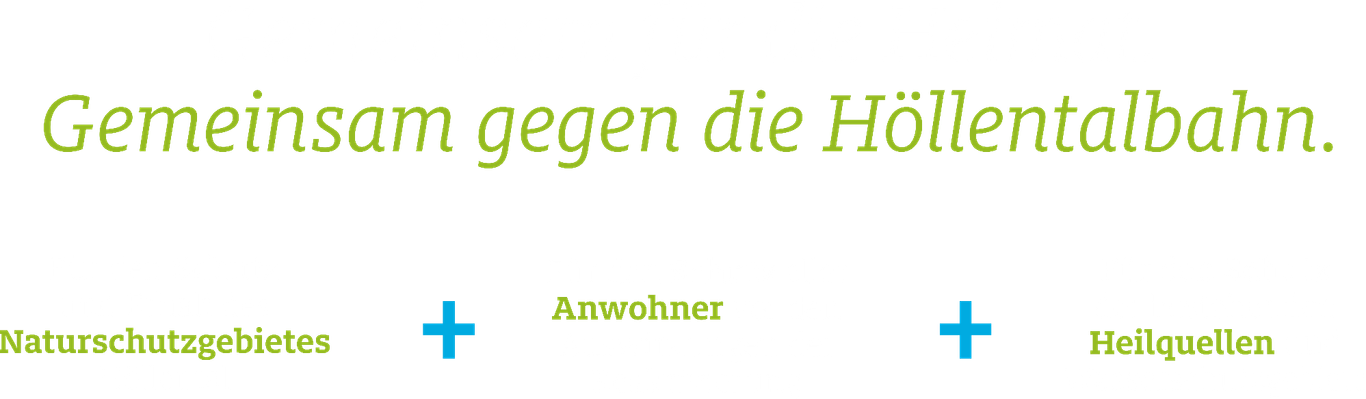 Gemeinsam gegen die Höllentalbahn